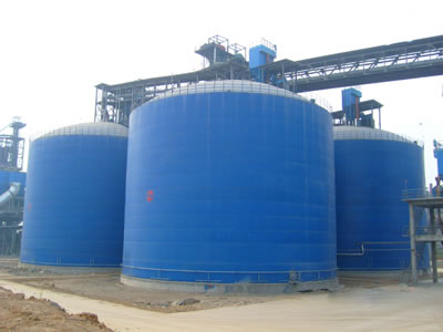 旬阳水泥钢板库改造